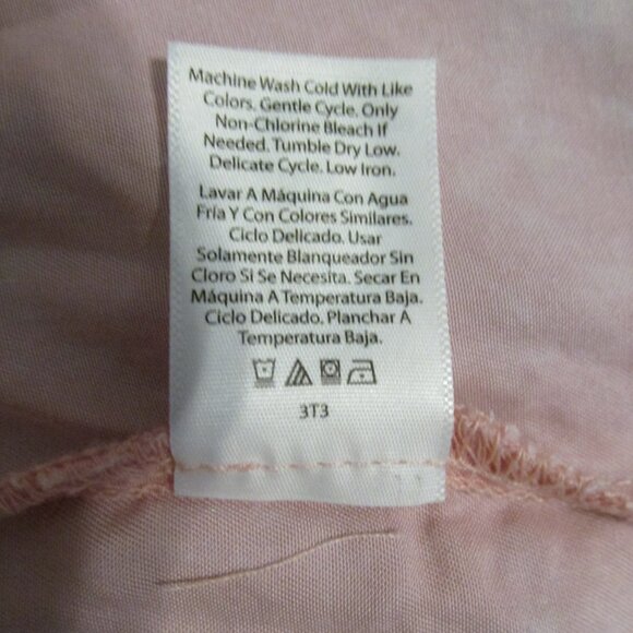 TERRA & SKY WOMEN'S SIZE 4 XL (28 W / 30 W) V - NECK TOP PINK BABYDOLL SS NWT - Picture 9 of 9